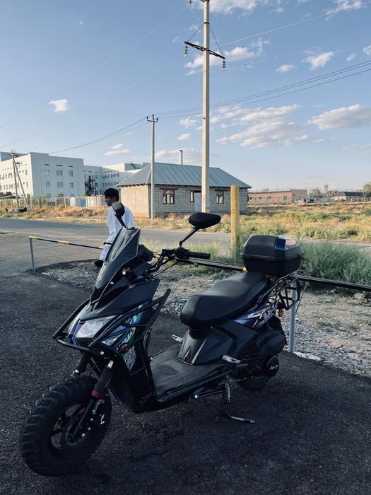 Кентау,самурай мопед