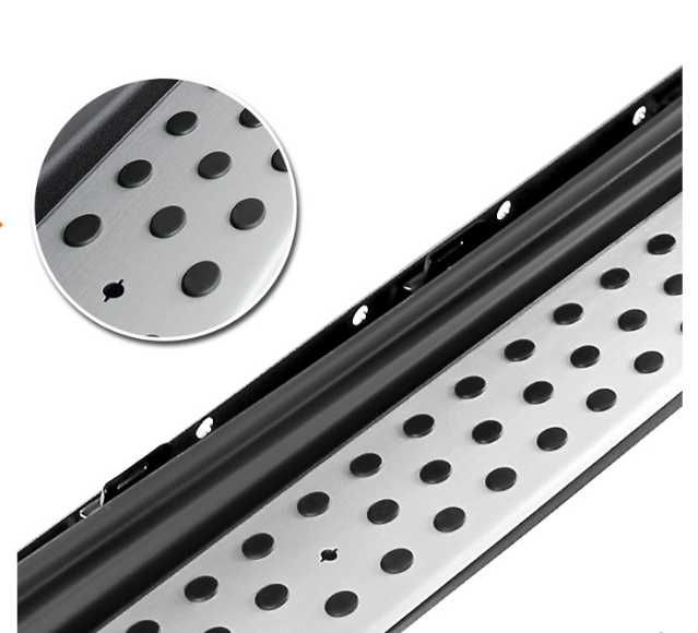 Praguri laterale din aluminiu pentru Mercedes ML W164 / 2006 - 2012