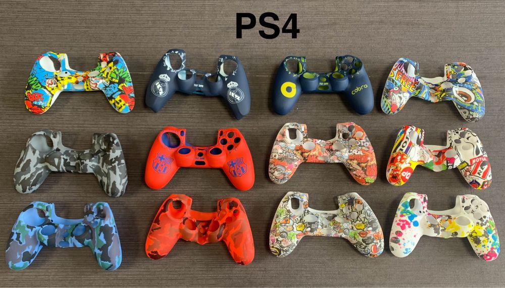 скин, калъф, силиконов протектор за джойстик PS5, PS4