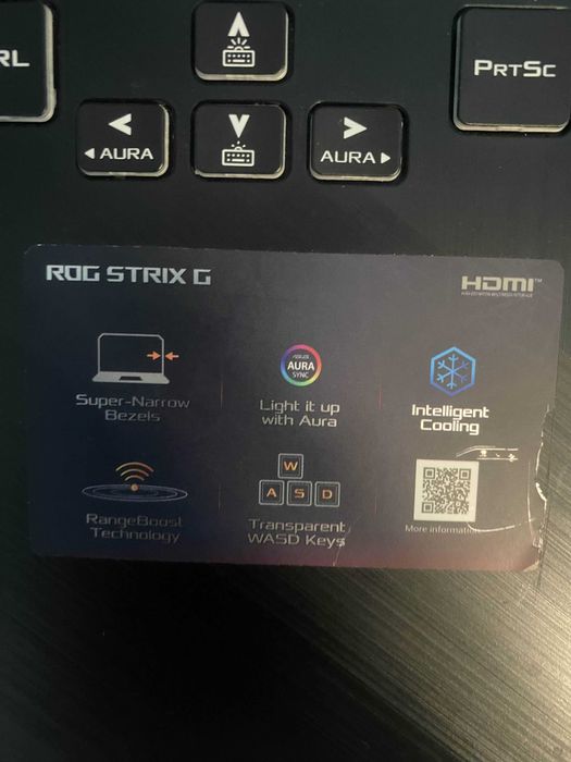 Геймърски Лаптоп ASUS Rog Strix G531GT