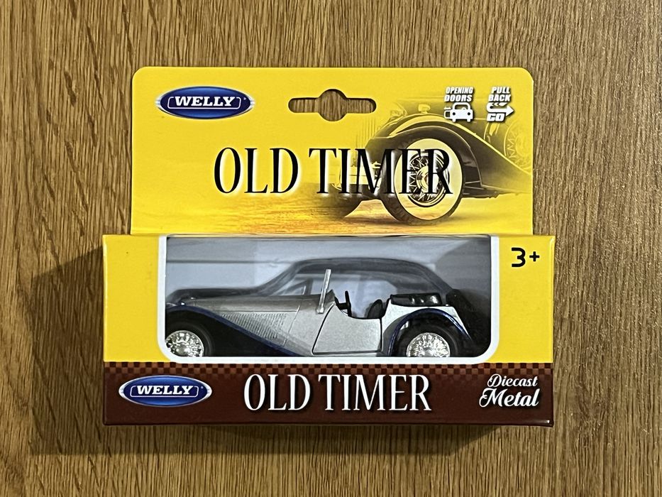 Welly Old Timer Collection / Метални колички ретро модели 1:34