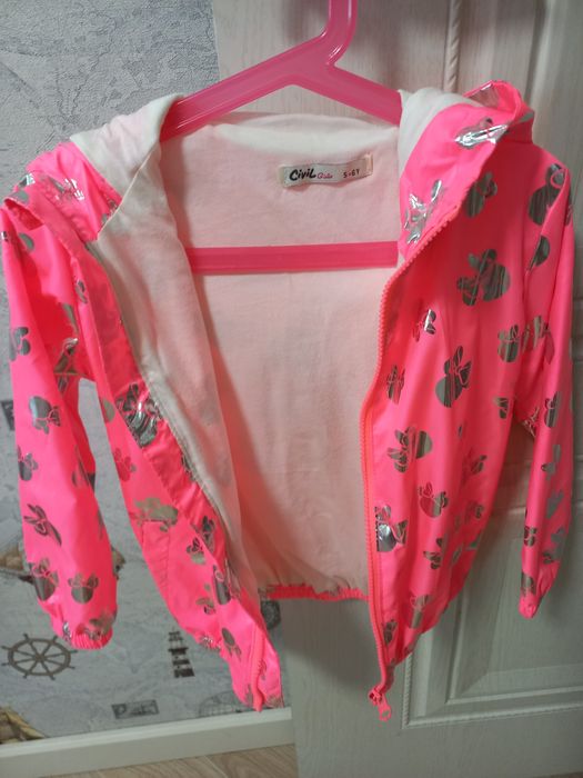 Ветровка на девочку 5-6 лет