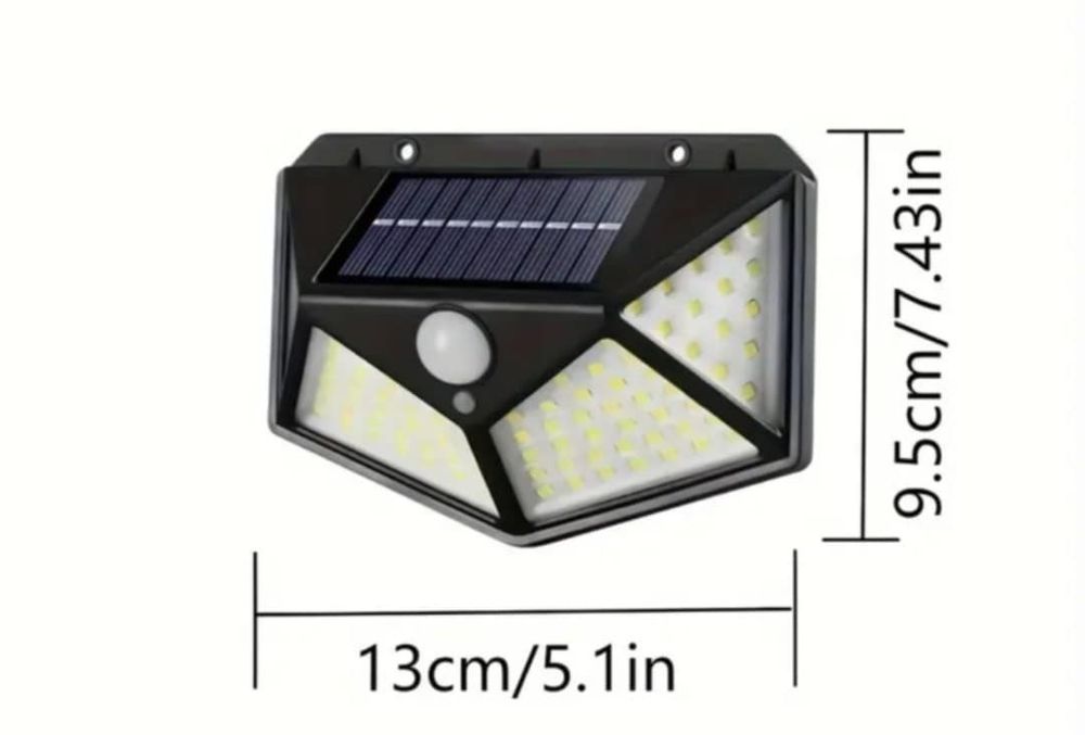 Lampa solară de perete
