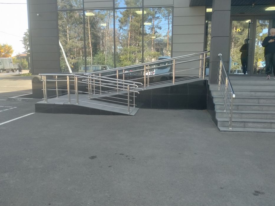 Перила из нержавеющей стали