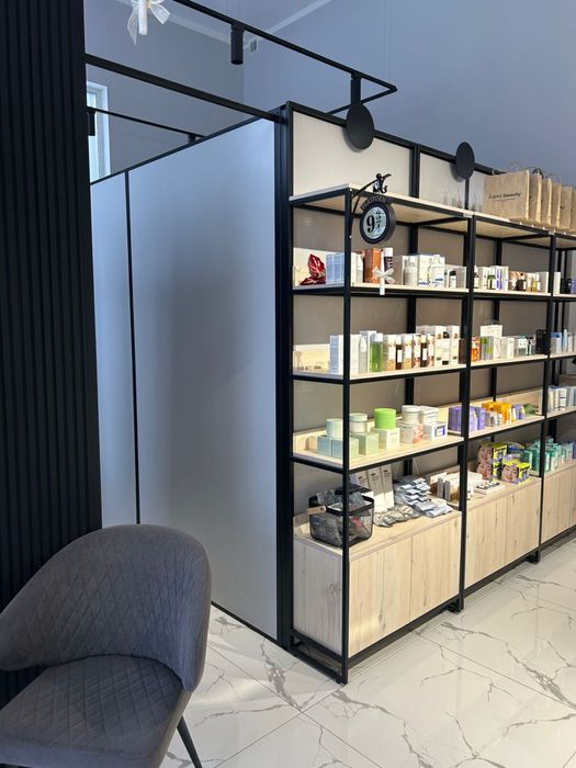 Перегородка из метала с лдсп .