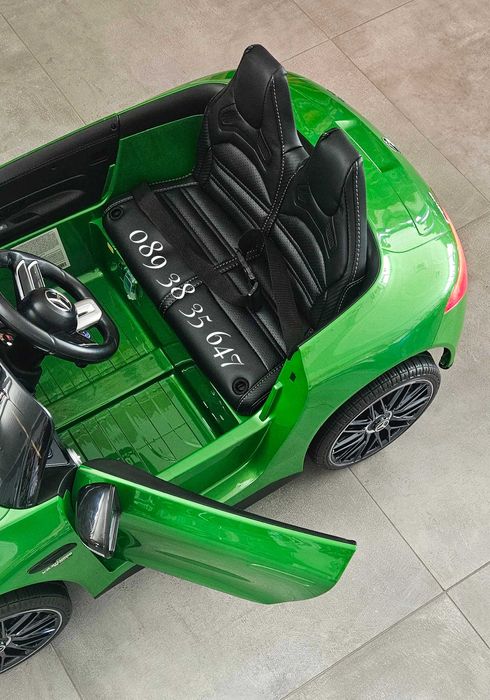 ТОП ЦЕНА!НОВО!Акумулаторна кола Mercedes SL63 AMG с 12V,МЕКИ ГУМИ,USB