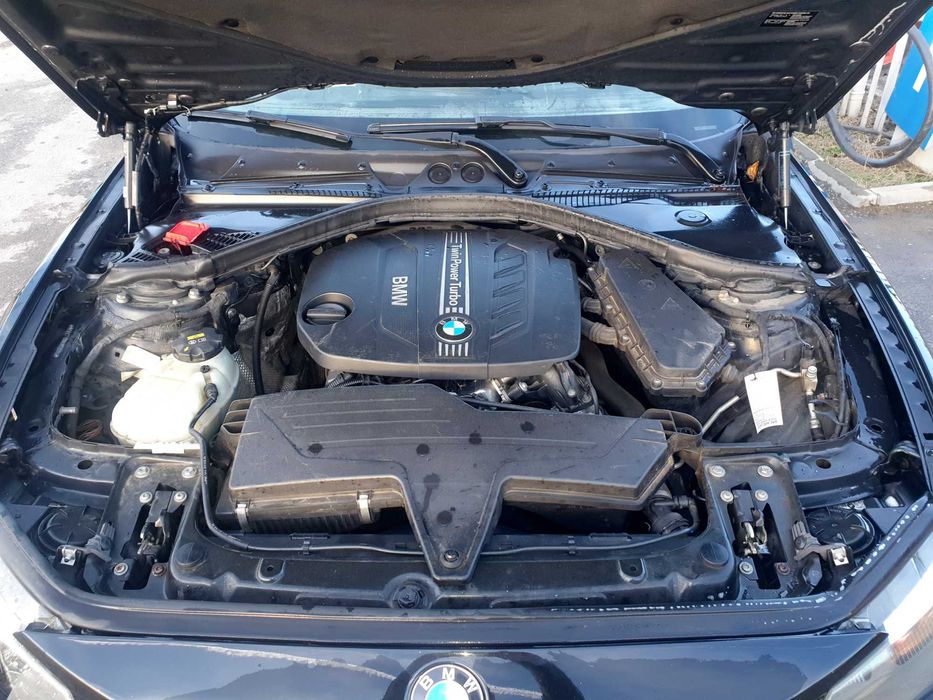 BMW 116D, cutie manuala, fabricatie 2014, AC, inmatriculat RO, AVARIAT
