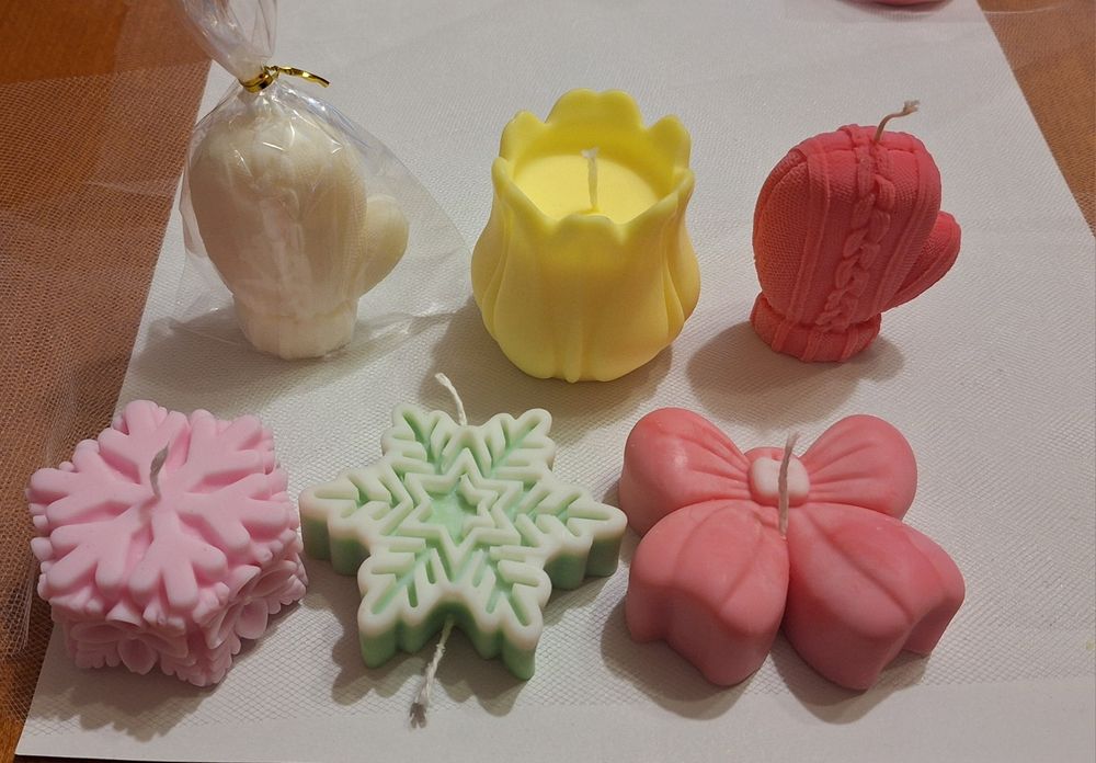 Соеви восъчни свещи