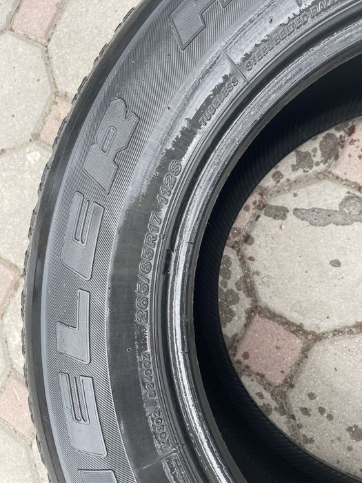 Комплект шин всесезонки от Bridgestone