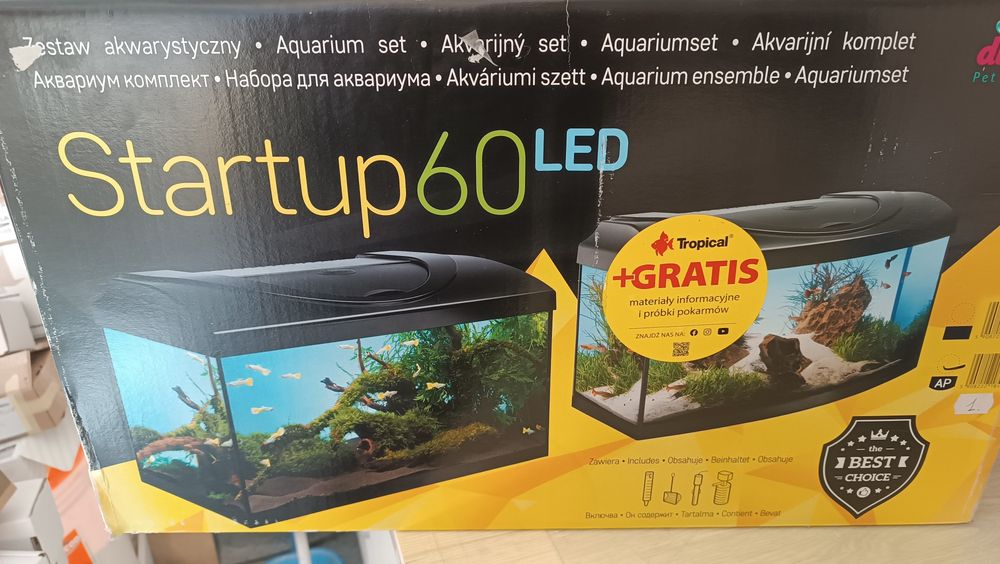 Vând Acvariu STARUP 60 LED