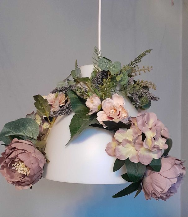 Светильник лампа с декором