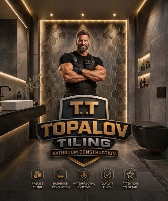 !Цялостен ремонт на баня!TOPALOV TILING Next level bathroom