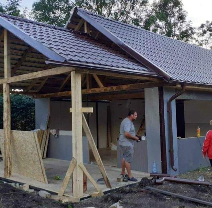 Case pe structura metalica