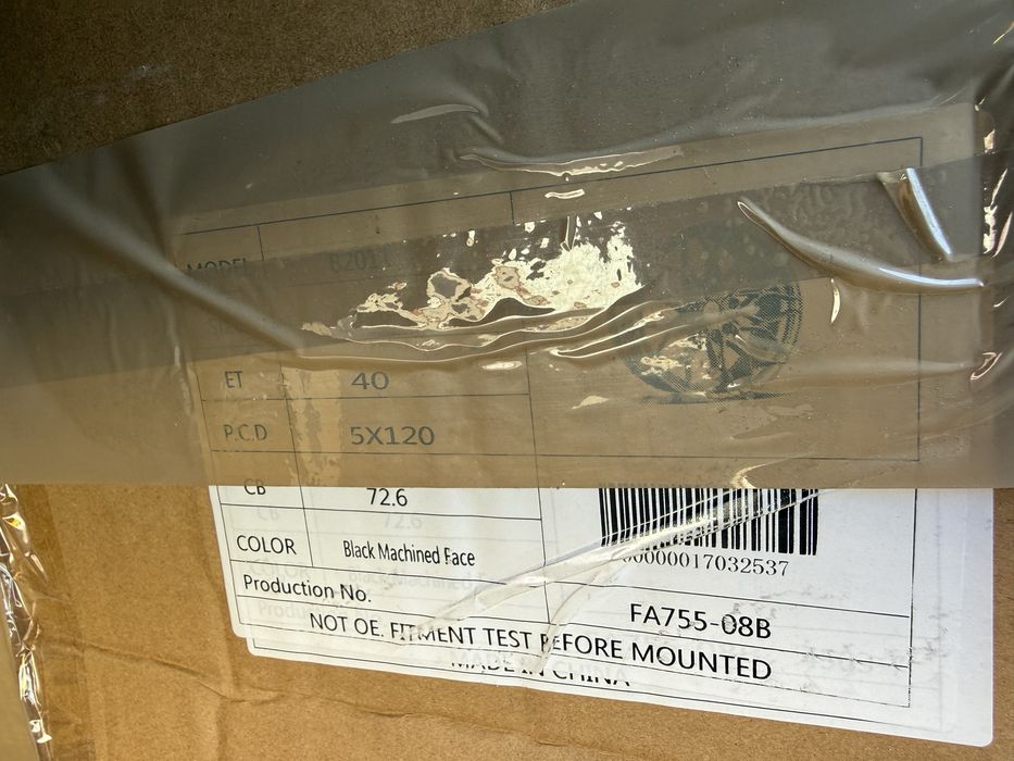 Jante aliaj noi BMW Seria6 Seria7 - 5x120 R20 8.5J 9.5J
