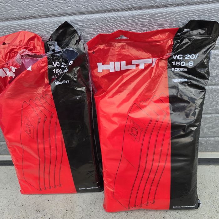 Saci  Hilti Vc 20/150 din pâslă pentru colectarea prafului  Nou