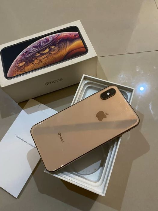 Iphone xs gold идеал