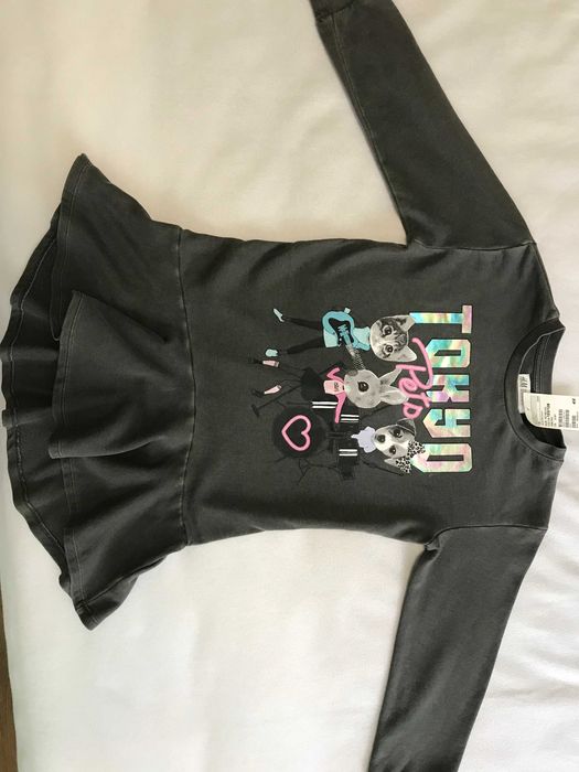 НОВА сладурска дълга блуза-рокля H&M