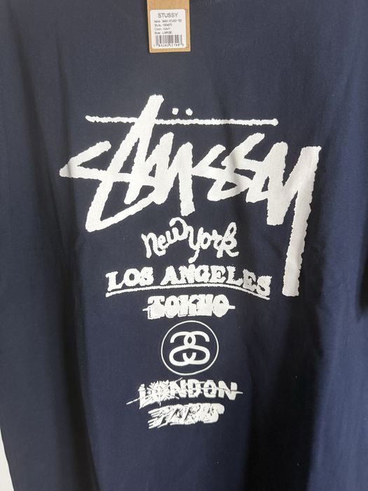Tricou Stussy albastru