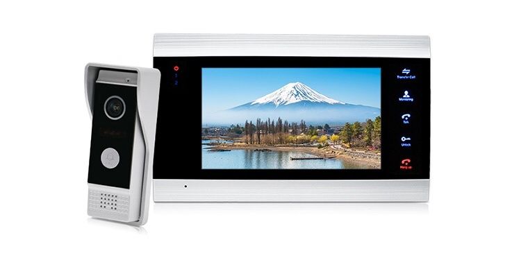 Летняя распродажа ДОМОФОН 7 дюймов цветной экран Продажа установка