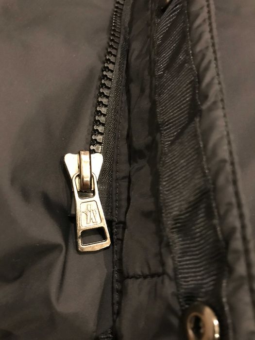 MONCLER, зимно яке, черно, Размер: М