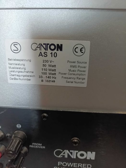 продавам CANTON AS 10