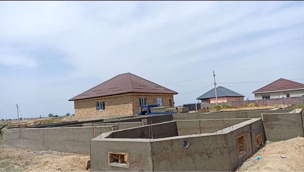 Заливаем фундамент Алматы