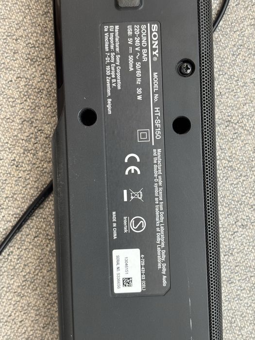 Sony HT-SF150 саунд бар