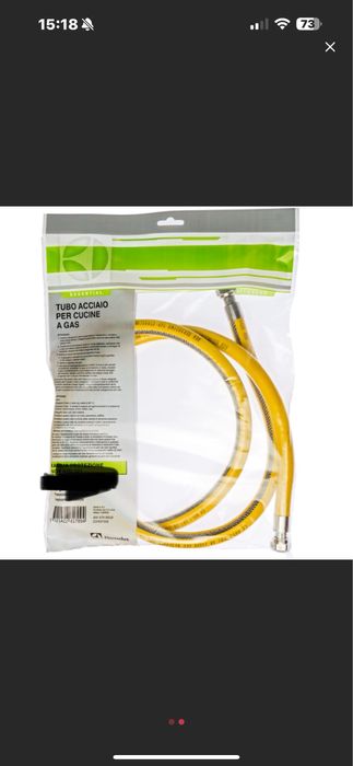 Furtun GAZ SAU GPL lunime 1M cu protectie siliconica ULTRAREZISTENT