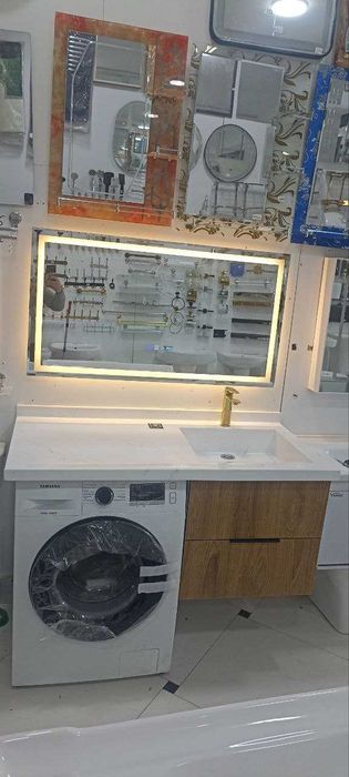 Раковина столешница над стиральной машиной