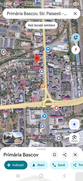 Teren CC 500/550/600/650/1030mp + Casa Bascov Primarie 100m Rate direct proprietar
