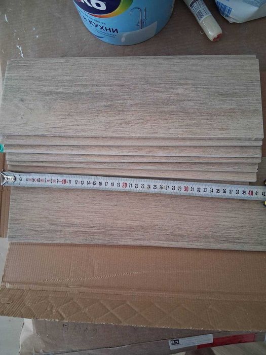 Керамични плочки различни видове- остатъчни, нови