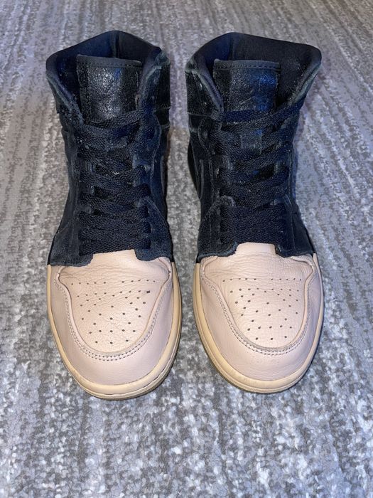 nike jordan 1 dip toe mid high (yeezy amiri rick owens puma adidas)