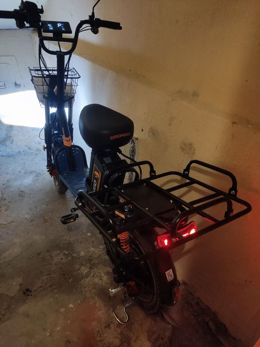 Электро скутер ДРОНГО, + 1 аккумулятор