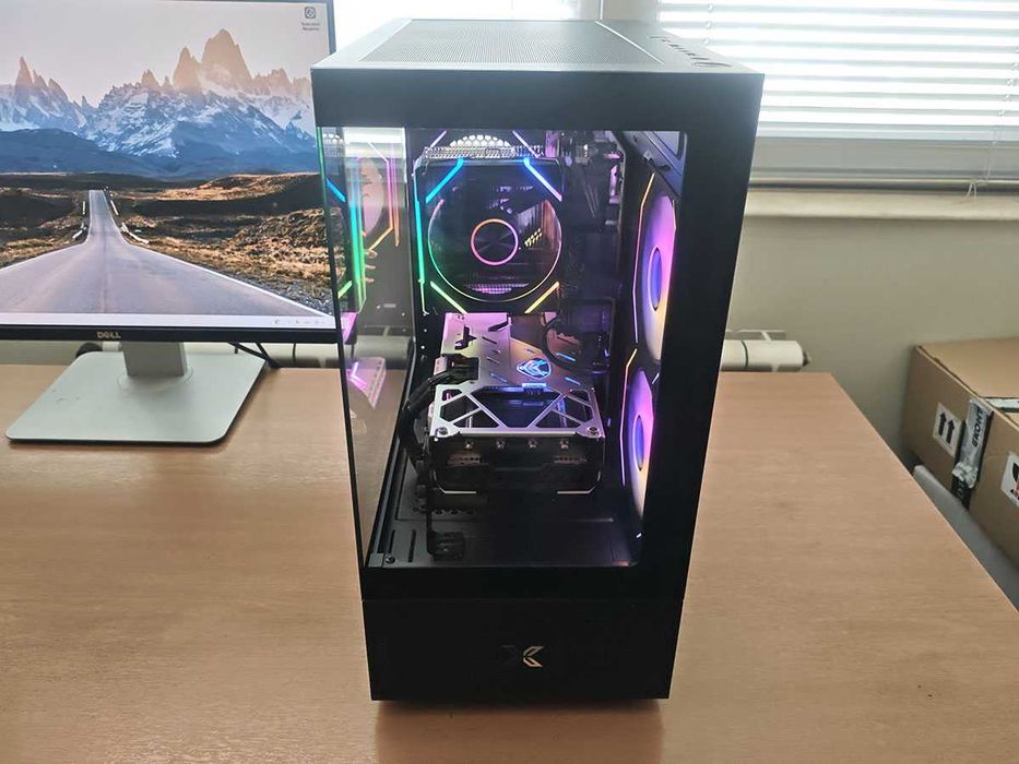 Геймърски компютър, Ryzen 5600x, Rx 6700XT, 32gb Ram, 1tb nvme, 650W
