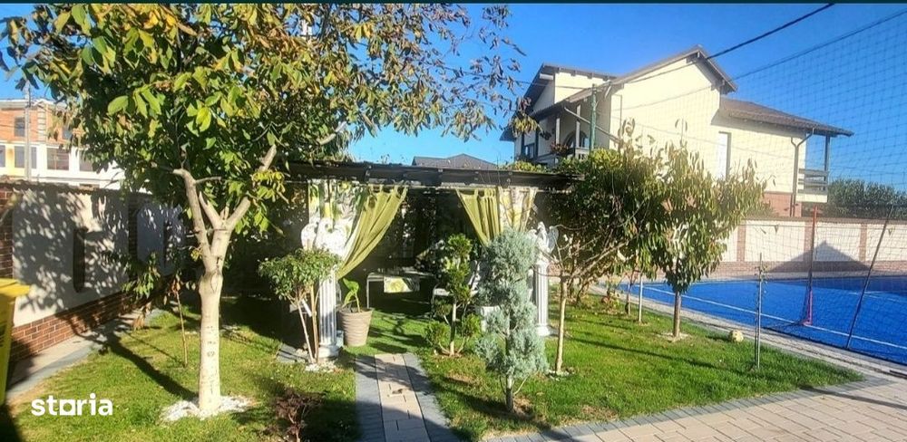 Vila cu piscina, sauna, tenis si sala sport noua, 200 mp, zona Balta V