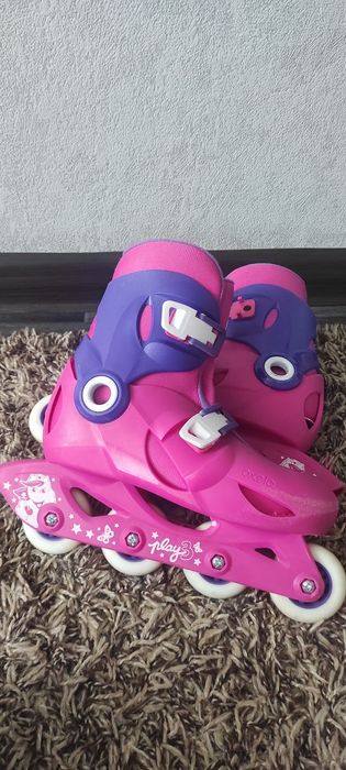 Ролики девочковые 34-36 рр decathlon