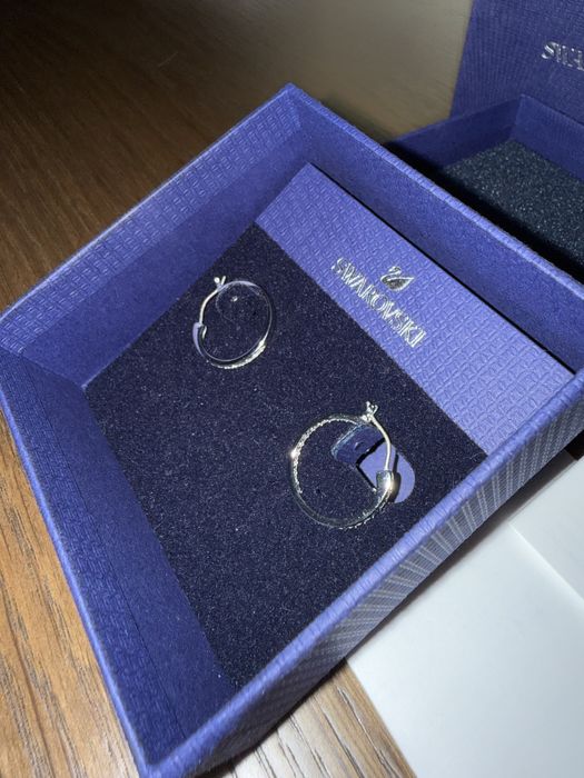 Swarovski Summerset Hoop Earrings