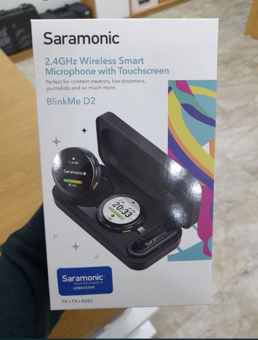 Микрафон петличка Saramonic D2 Iphonega mikrafon petlichka,м