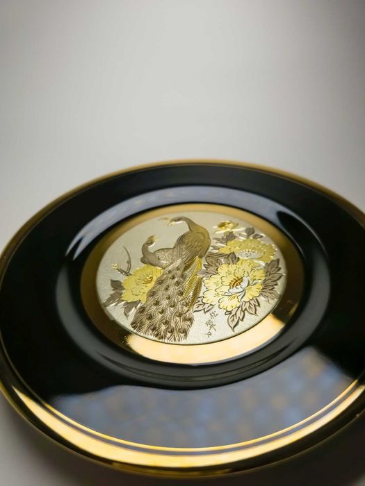 Декоративна японска чиния Chokin Art Plate