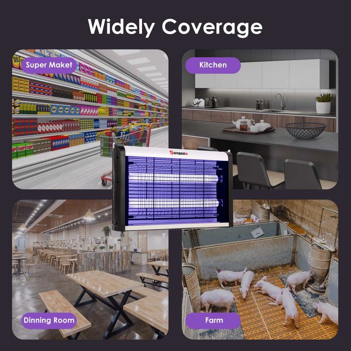 Мощный электронный убийца мух и комаров. Инновация 2025г.