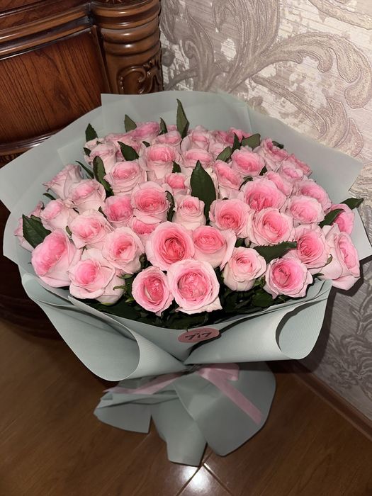 Цветы, розлвые розы