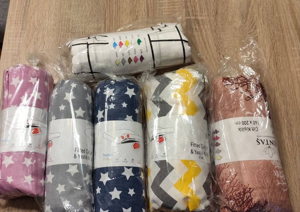 Комплект чаршаф с 2 калъфки