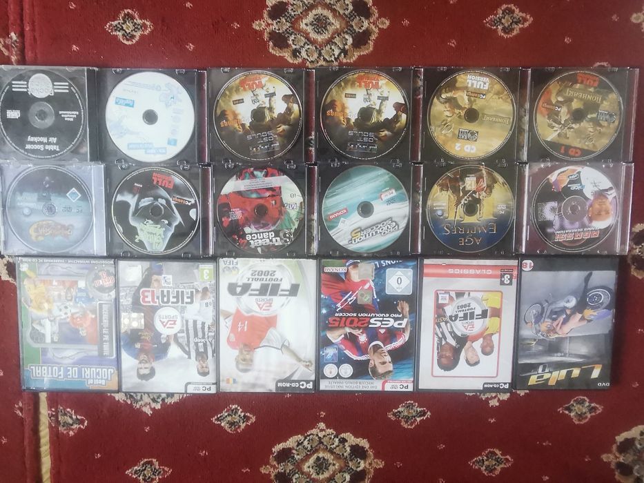 Super Jocuri PC de colectie Sniper Warcraft X-MEN King Kong Fifa Etc