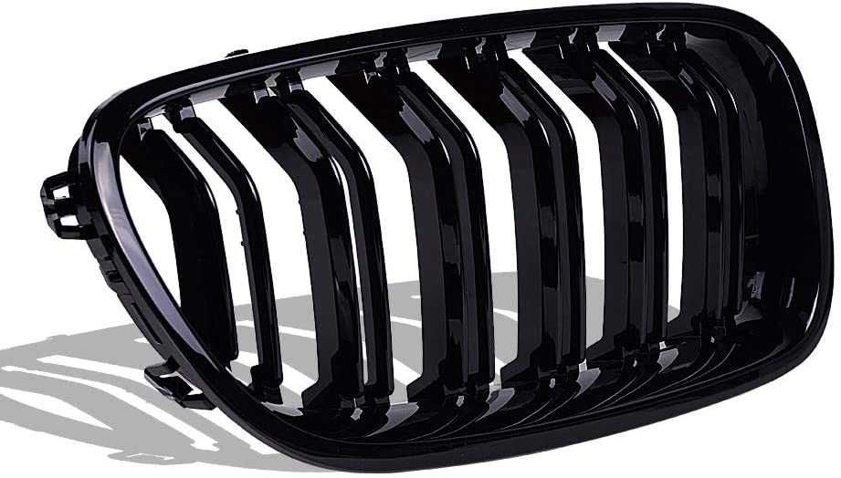 Grile Nari Duble BMW F10, F11 Negru Lucios (2010-2016) M Design