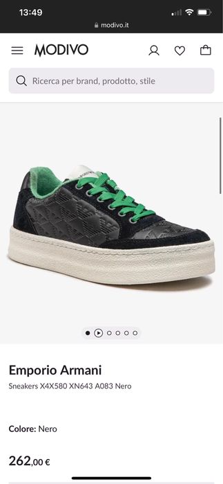 Adidasi Emporio Armani Sneakers 41