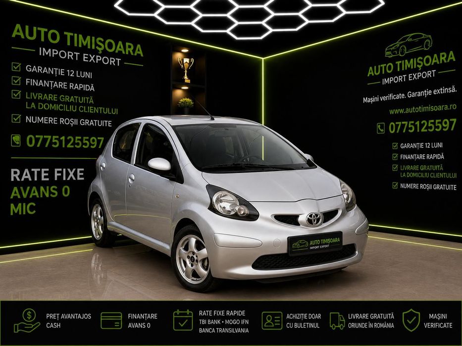 Toyota Aygo An 2008 1.0 Benzină Garanție Finanțare Livrare