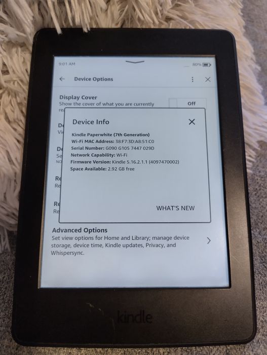 Електронен четец Kindle Paperwhite 7th gen