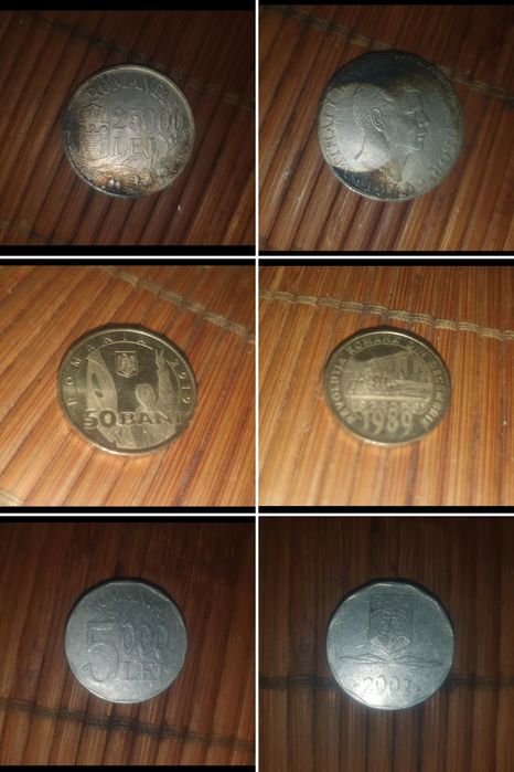 Moneda Monede Bancnota Bancnote vechi veche vintage romanesti/ straine