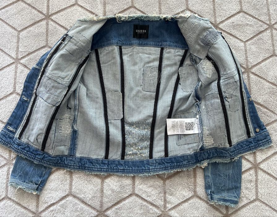Дамско дънково яке GUESS