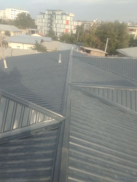 Tom yopamiz profnastil slif turba o'rnatamiz